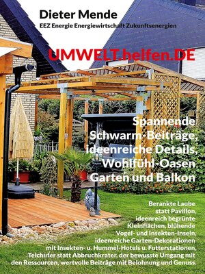 cover image of UMWELT.helfen.DE, spannende Schwarm-Beiträge, ideenreiche Details, Wohlfühl-Oasen Garten und Balkon